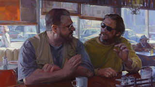 <em>The Big Lebowski</em> painted after classic art works